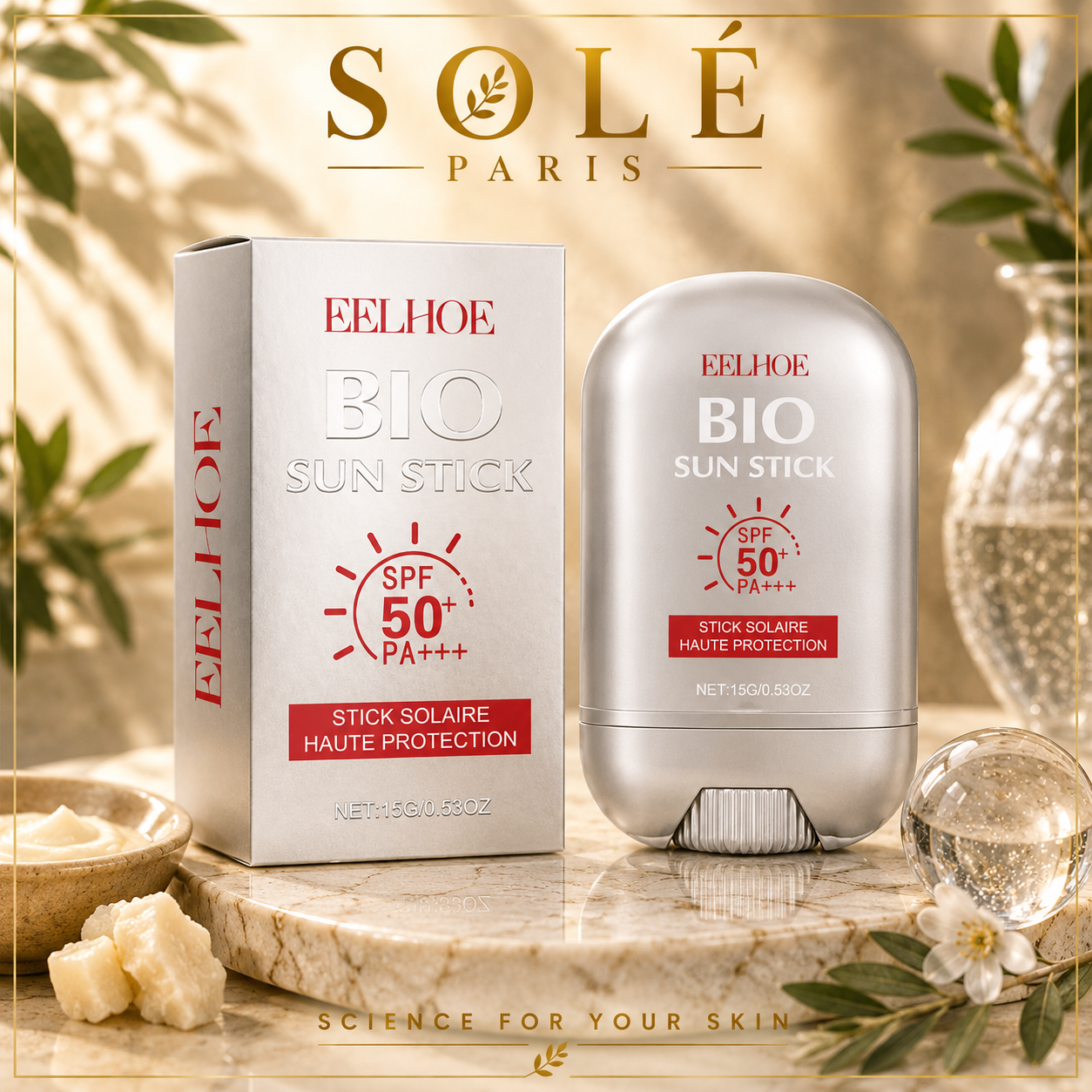 Eelhoe Bio Sun Stick SPF 50+ PA++++