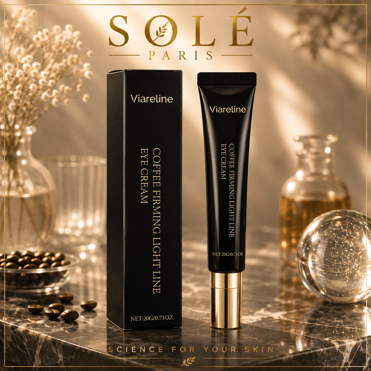 Viareline Coffee Firming Eye Cream