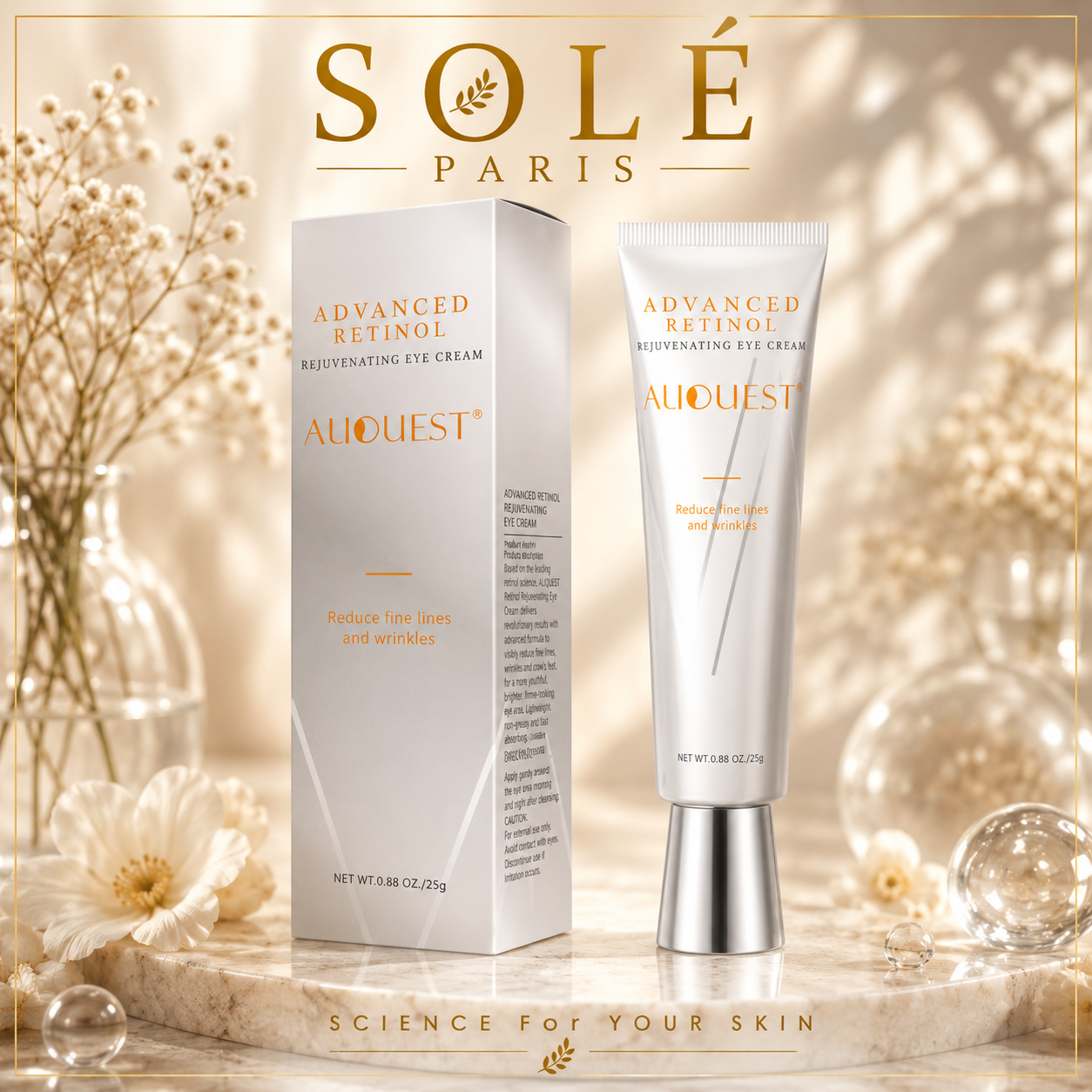 AUQUEST Advanced Retinol Rejuvenating Eye Cream