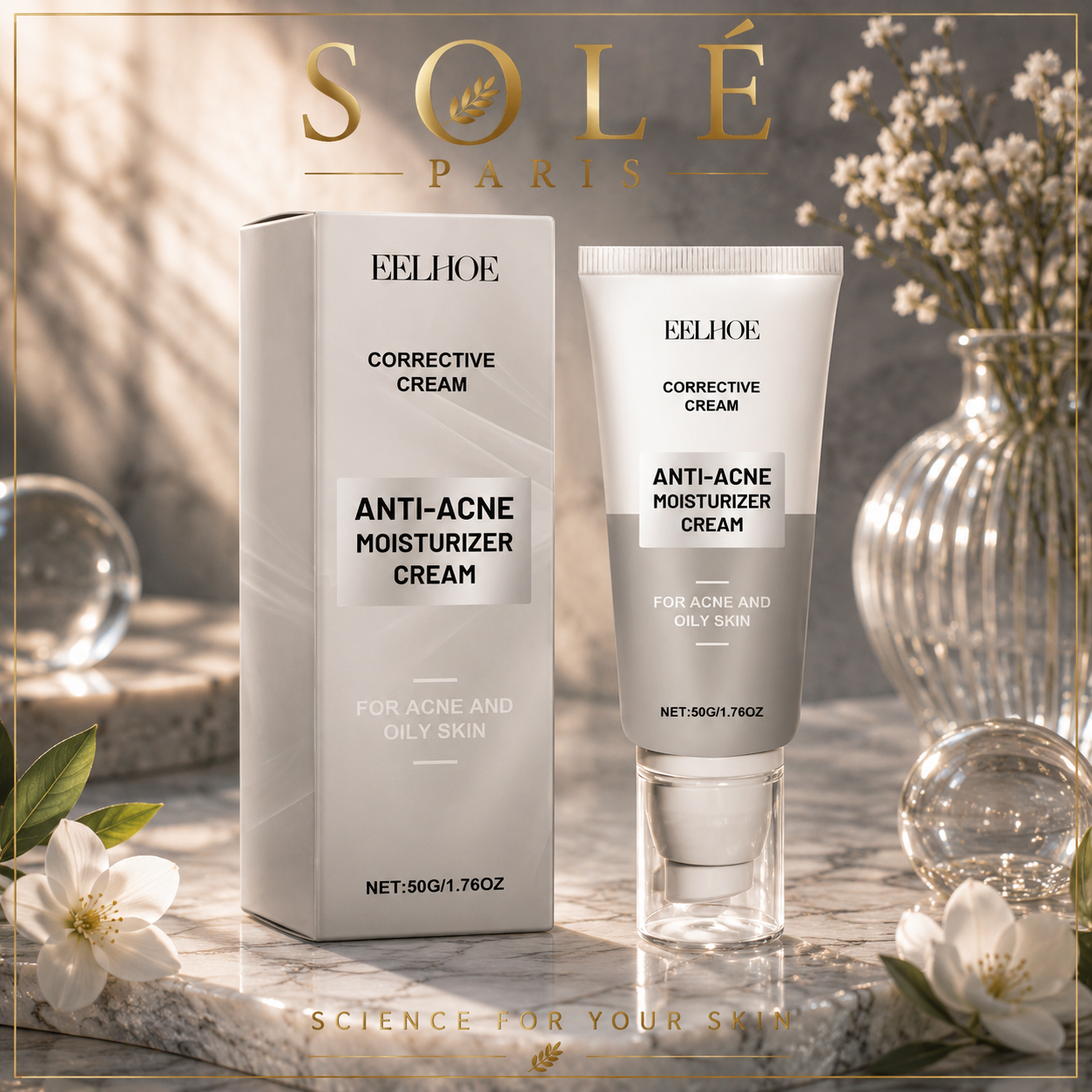 Eelhoe Corrective Anti-Acne Moisturizer Cream