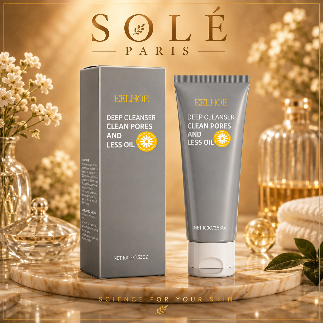 Eelhoe Deep Cleanser Clean Pores & Less Oil