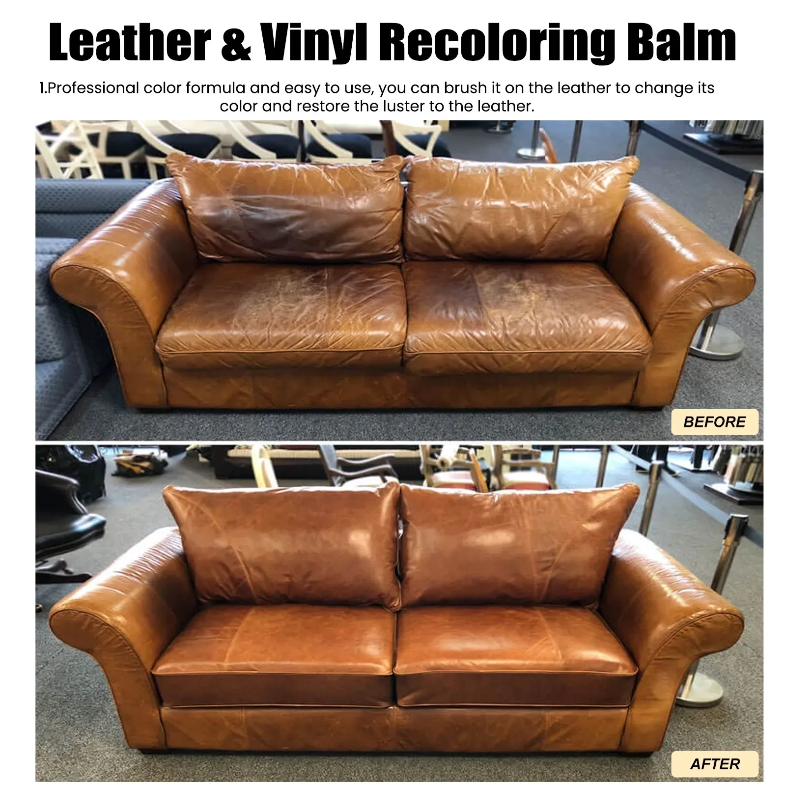 Leather Color Repair Paste Kit