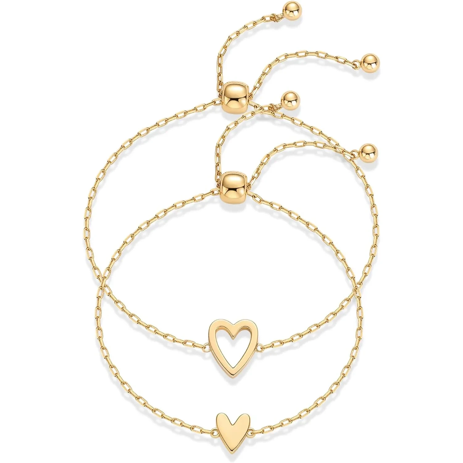 Matching Hearts Bracelet