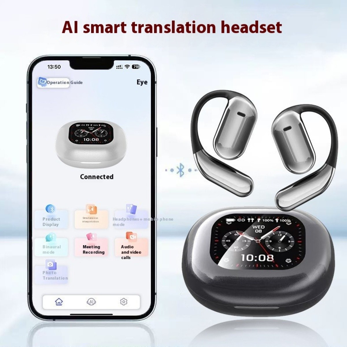 VerbaBuds AI Translator Earbuds