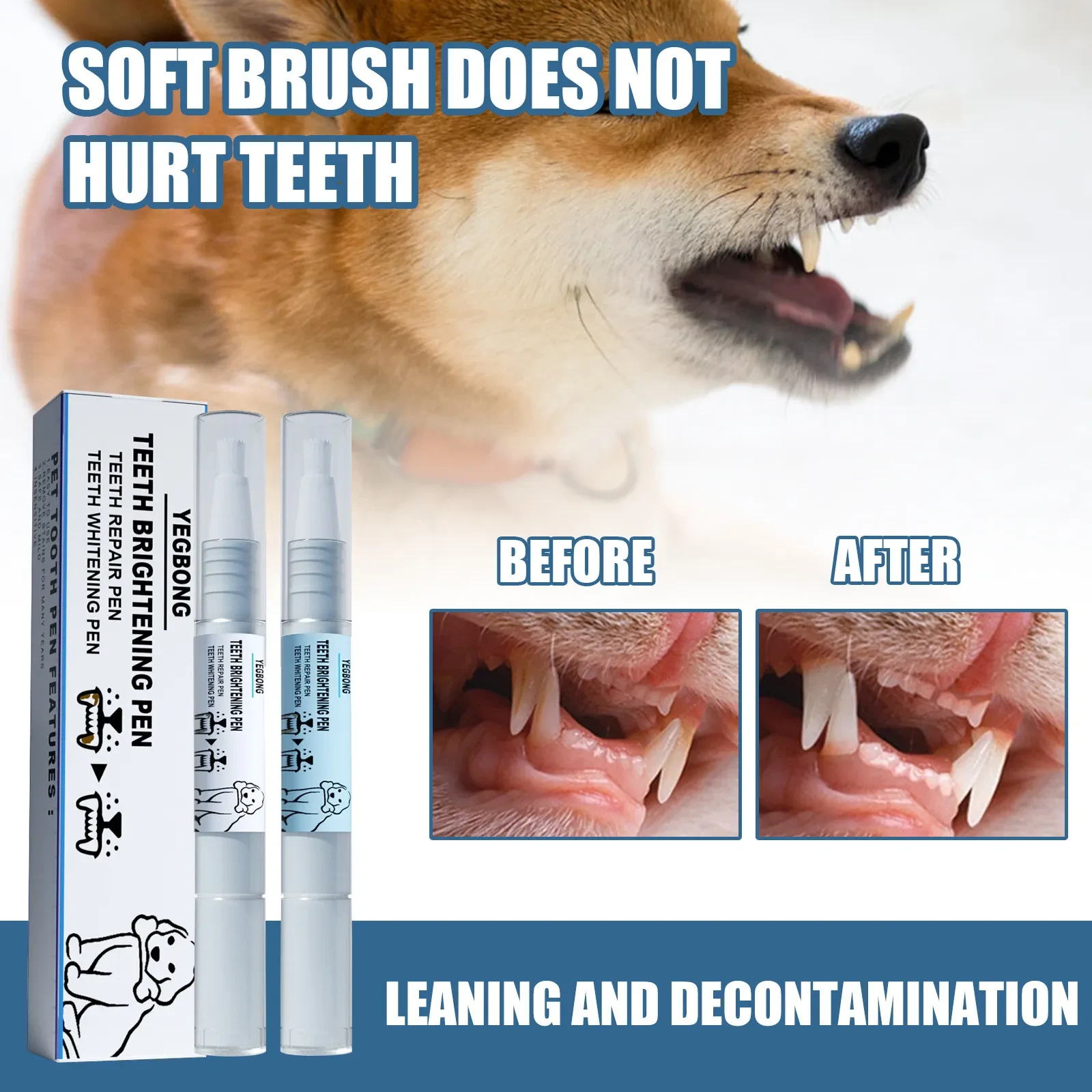 Pet Toothbrush Pen