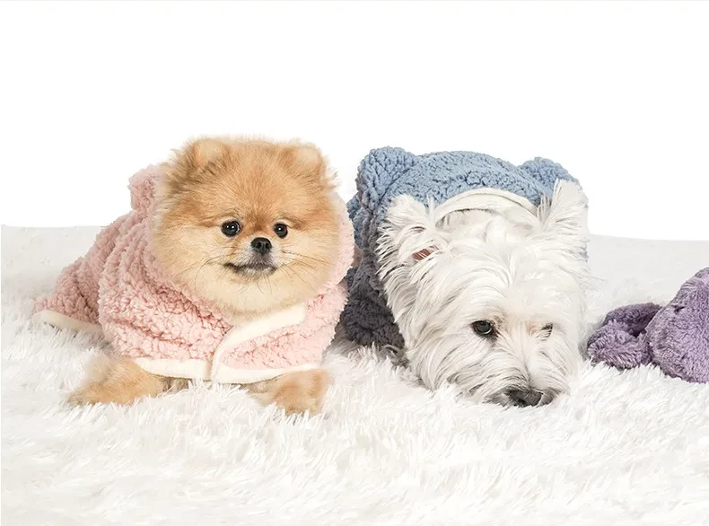 Bear-Ear Pet Cloak Blanket