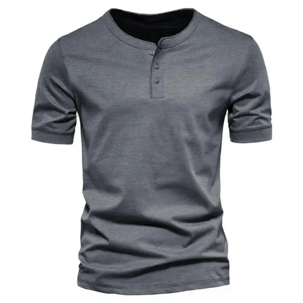 Solid Color Short Sleeve T-Shirt