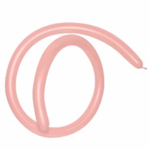 Modelling Balloons -  Peach Blush Latex - Pack of 50