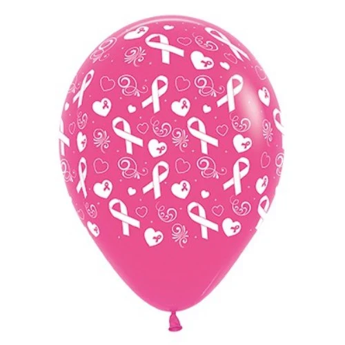 30cm Pink Ribbon  Fuchsia Fashion - Pack of 6
