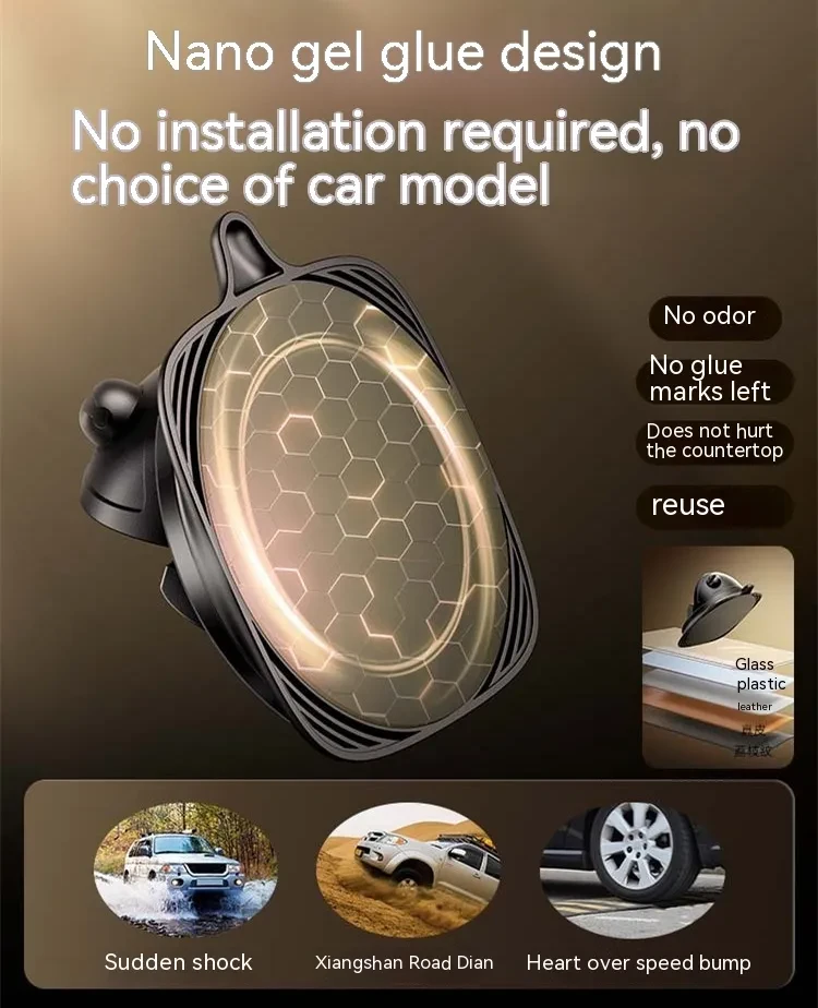 Universal Car Phone Holder Anti-Slip Pad For Car Dash