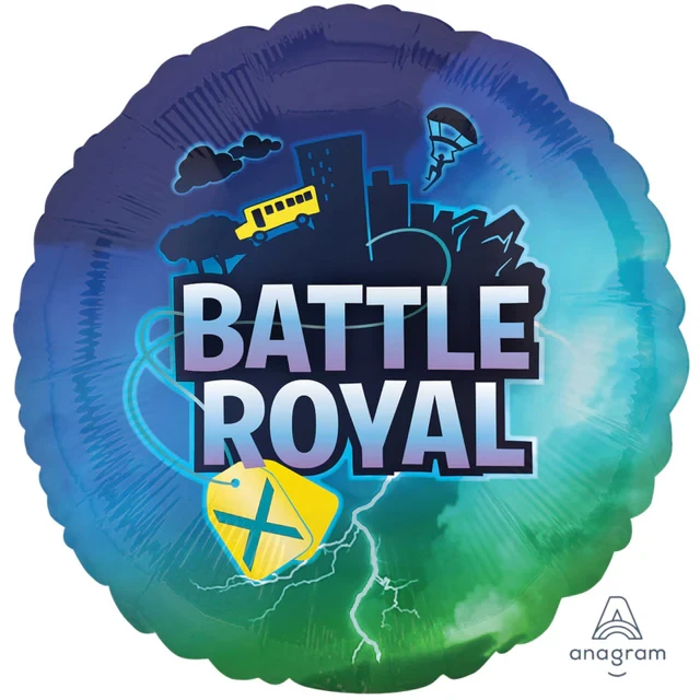 Balloon - 45cm Standard Hx Battle Royal