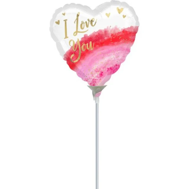 10cm I Love You Geode Watercolour