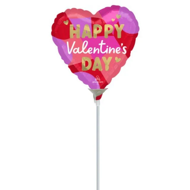 22cm Happy Valentine's Day Blocking Brights