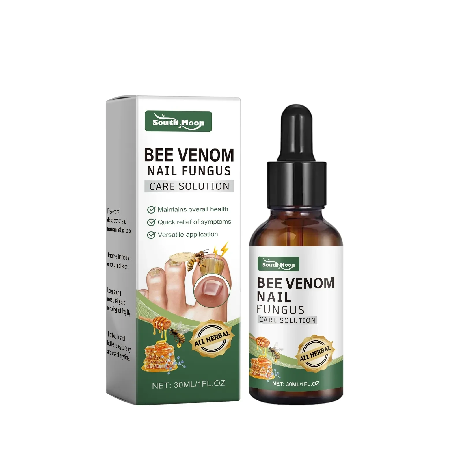 Nail Fungus Care Solution Nourishes The Skin