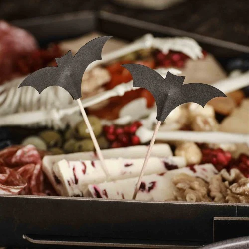 Deadly Soiree Bat Cocktail Party Sticks