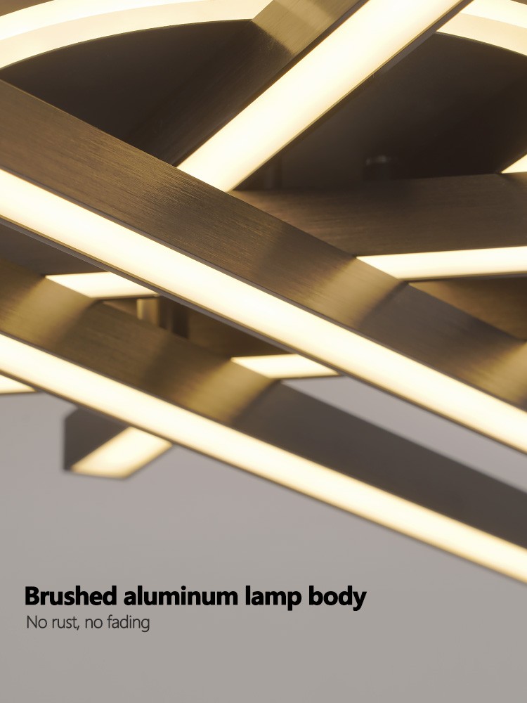 2024 Nordic Modern LED Ceiling Lamp - Living Room, Dining Room, Bedroom Chandelier