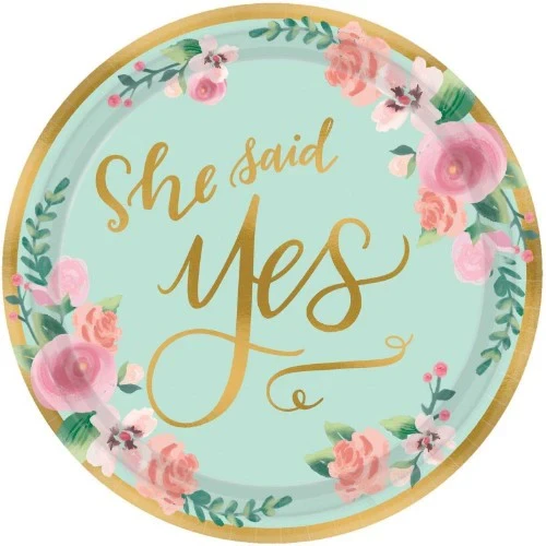 Metallic Plates - Mint To Be - Pack of 8