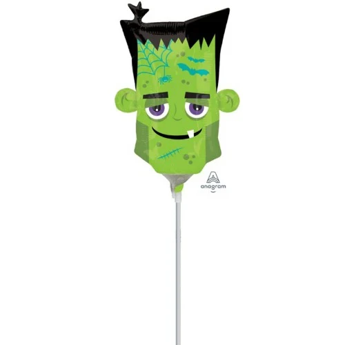 Foil Balloon - Mini Shape Monster Head