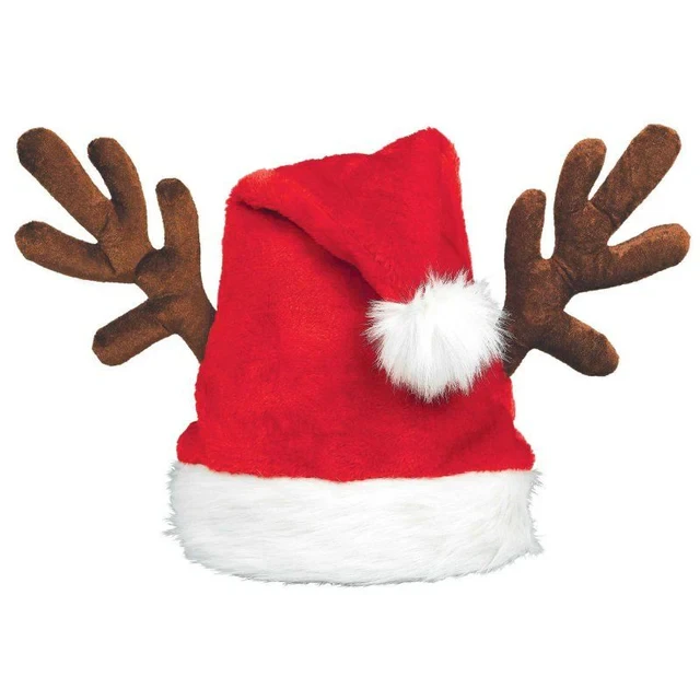 Santa Hat & Antlers