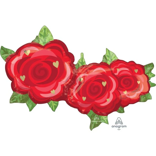 Balloon - Supershape Rose Trio
