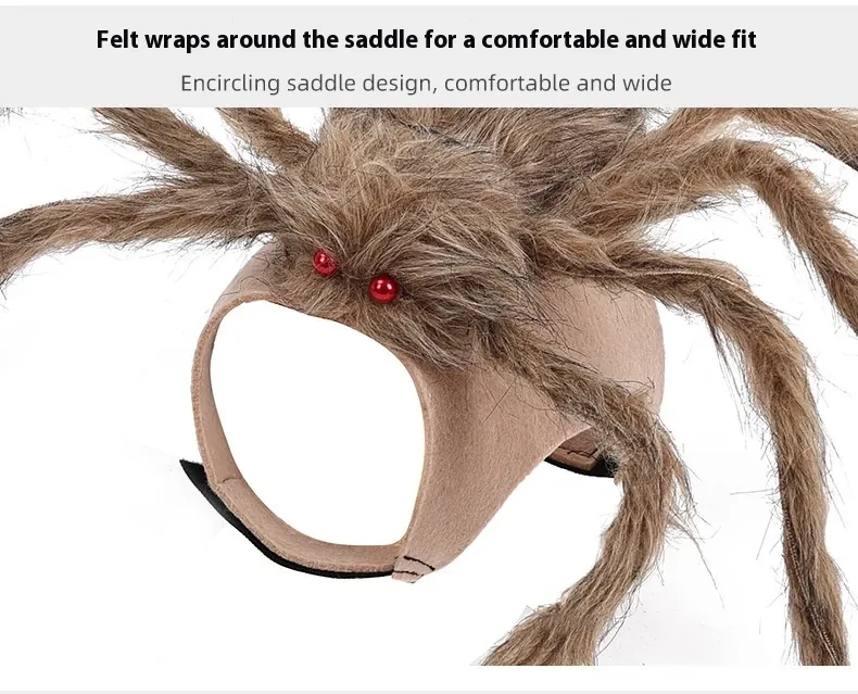 Halloween Pet Clothes Big Spider Pet Costume