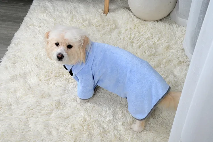Quick-drying Pet Absorbent Towel Dog Bathrobe Pet Dog Bath Towel For Dogs Cats Microfiber Absorbent Pet Drying Towel Pet Supplies Pet Product