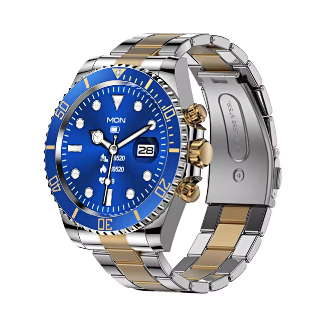 Aiweile AW12 Smart Watch Men 2024 High-end Men's Smartwatch Luxury Bluetooth Call Sports Fitness Wristwatch for Android IOS fit