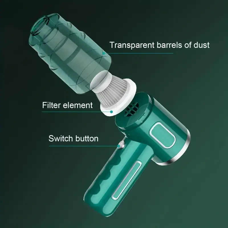 Portable Car Vacuum Cleaner Rechargeable