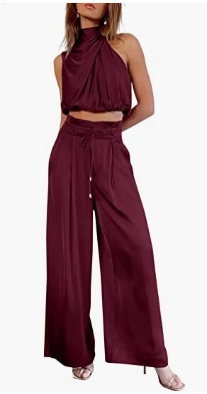 Suits Casual Sleeveless Midriff-baring Top