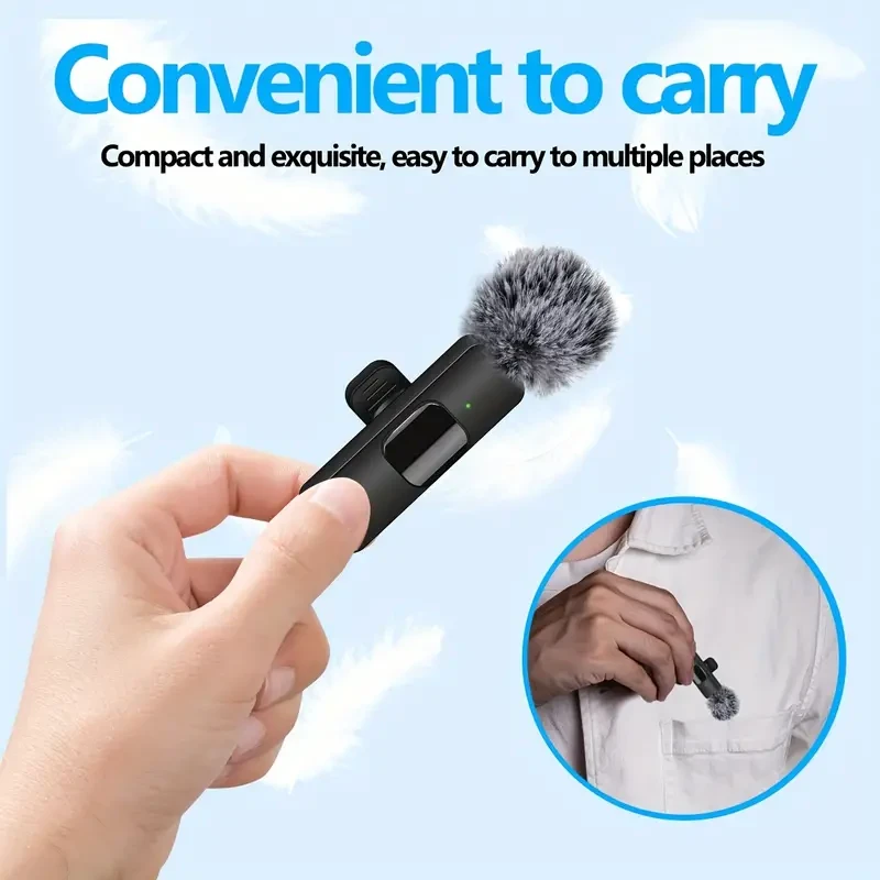 ProAudio Wireless Lavalier Microphone Clip