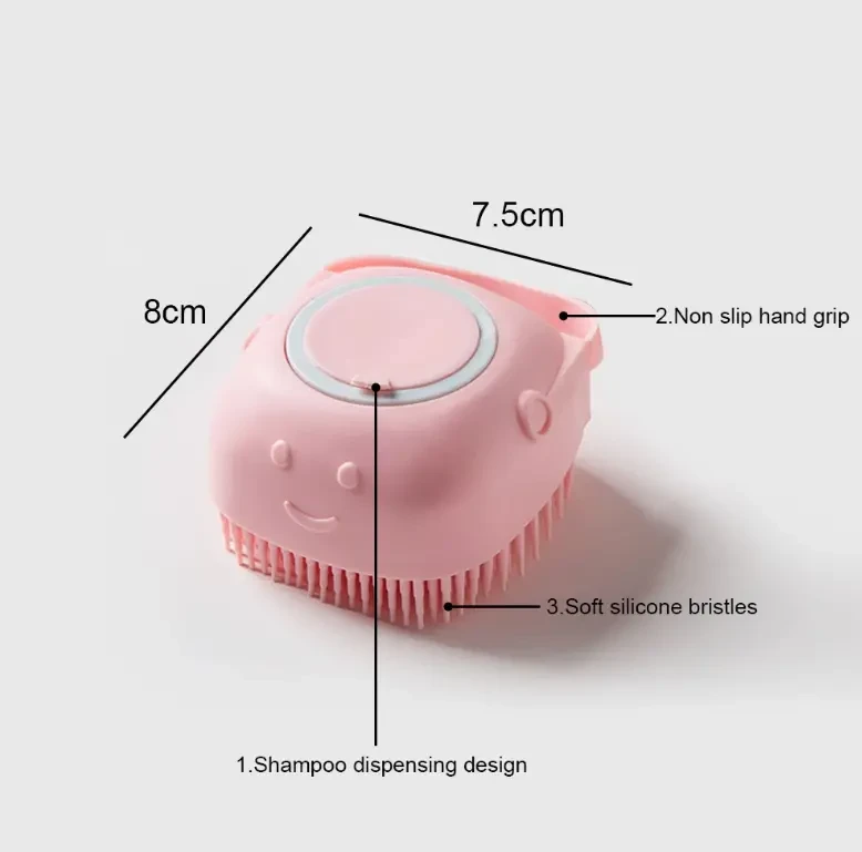 Soft Silicone Pet Brush - Invigorating Massage