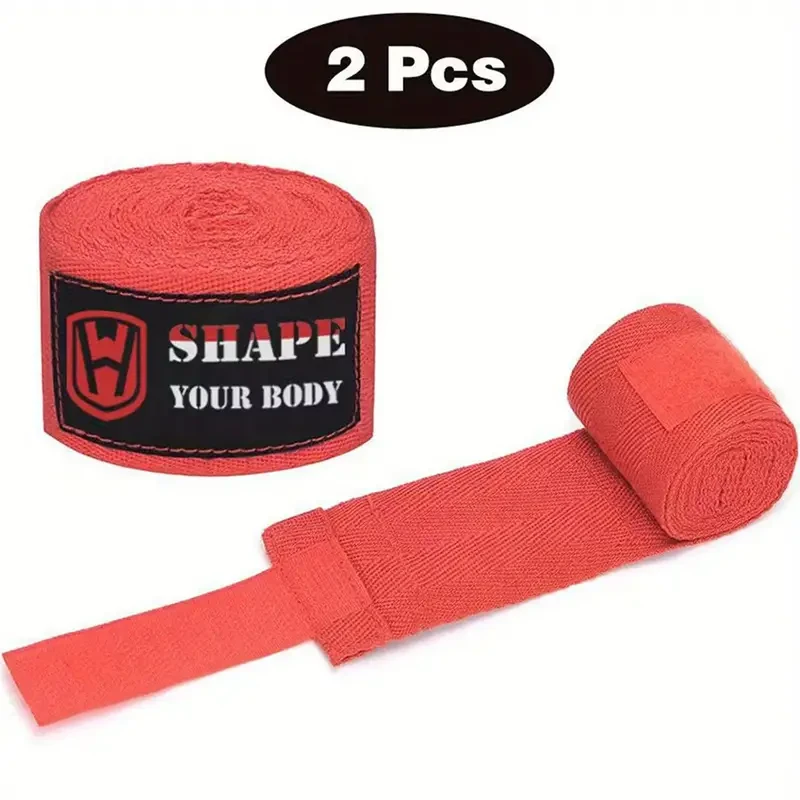 2pcs Sanda Hand Protectors - Boxing, MMA, Muay Thai Hand Wraps