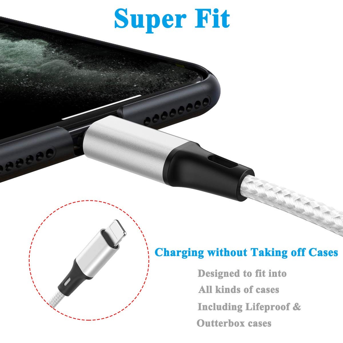 Multi USB 3-in-1 Charger Cable - Type-C and Micro USB Connectors