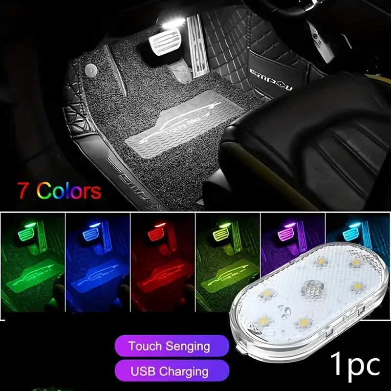 4pcs USB Rechargeable LED Touch Lamp Set
