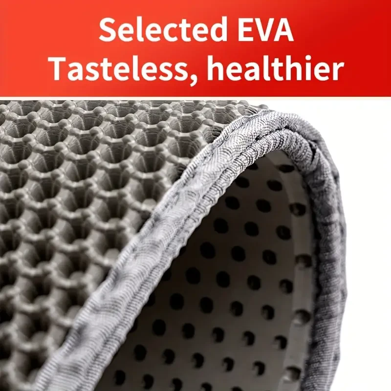 Splash-Proof Cat Litter Mat