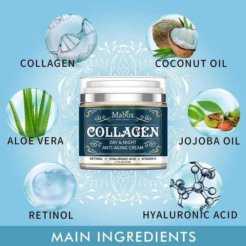 Anti-Aging Collagen Face Cream Moisturizing Wrinkle Remover