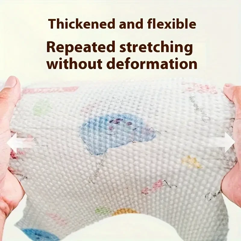 1 Roll (400 Sheets) Super Absorbent Lazy Rag