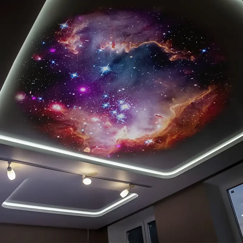 Monster Galaxy Star Projector Lamp - 6 Patterns, 360 Rotatable