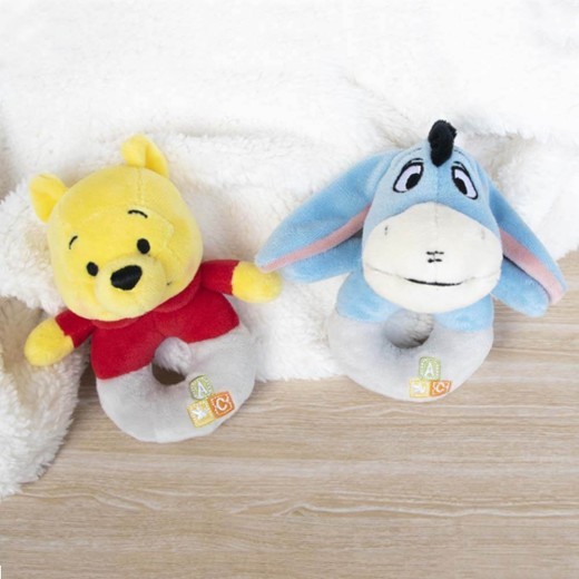 Winnie The Pooh Ring Rattle