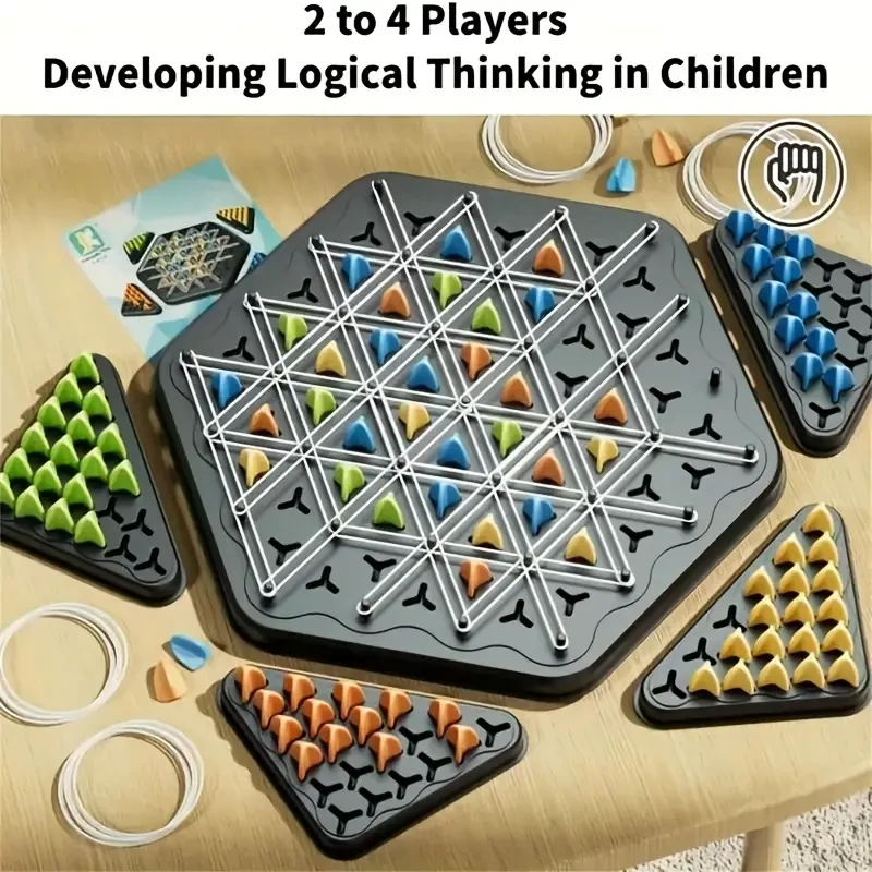 Triangle Chess & Rubber Band Game