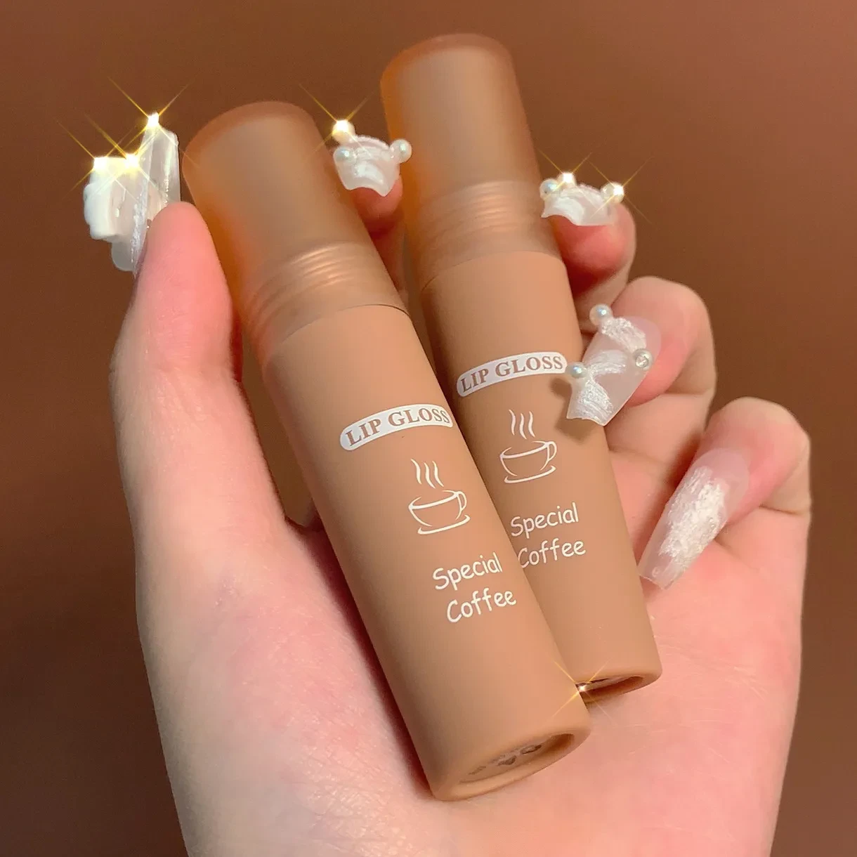 Moisturizing, Non-fading Matte Coffee Lip Glaze
