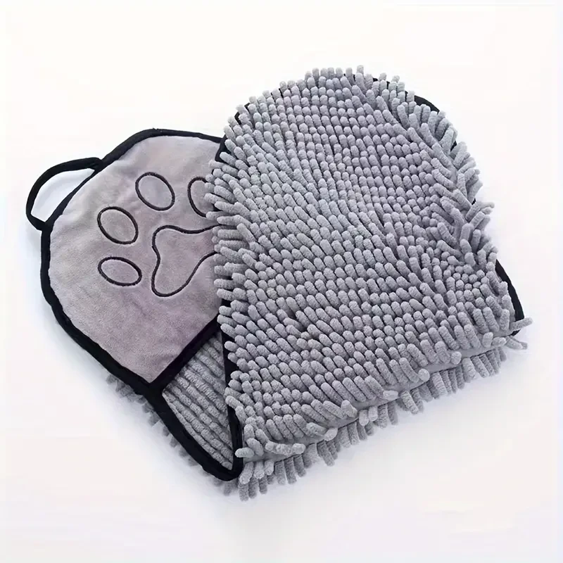 Quick-Dry Pet Bath Towel for Dogs and Cats