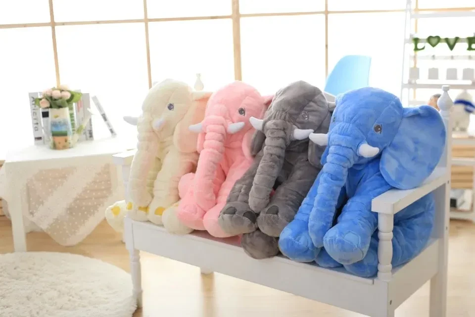 Elephant Doll Pillow Baby Comfort Sleep With
