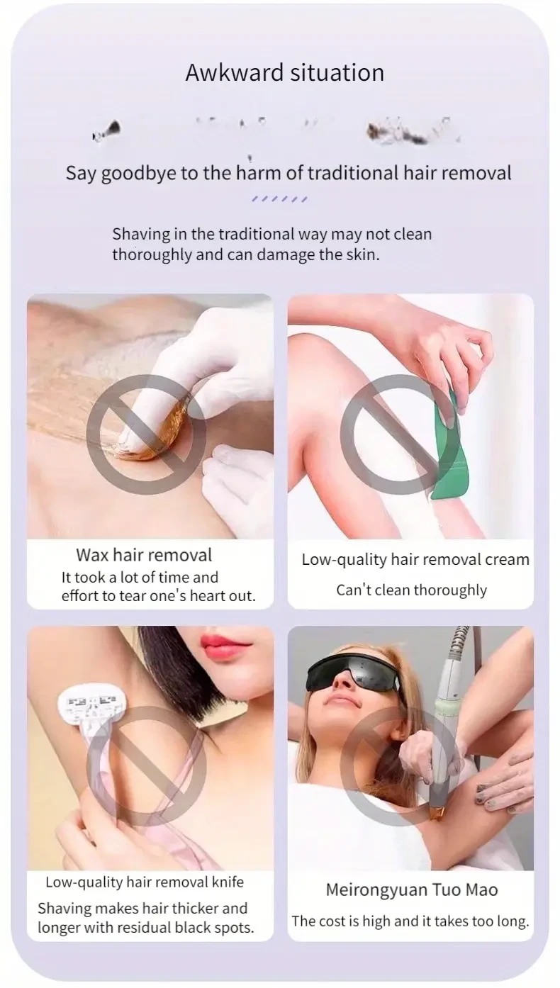 3-in-1 Electric Hair Removal Kit For Women