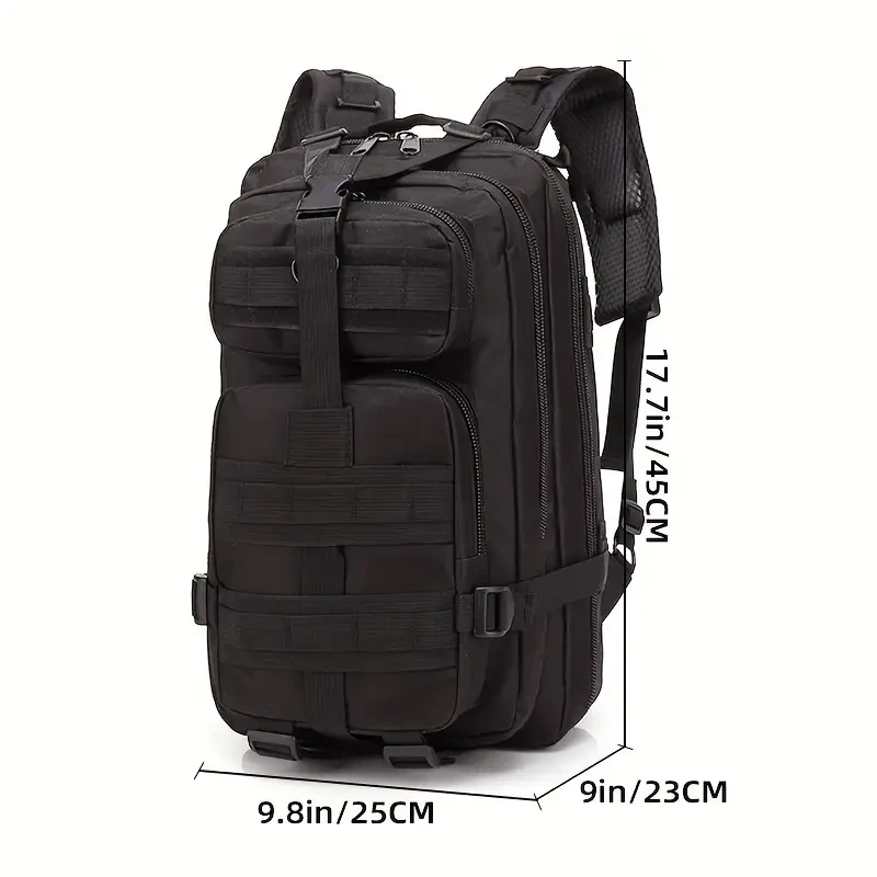 Waterproof Large Capacity Hiking Backpack for Men - Sport Casual Fishing Knapsack for Outdoors Camping