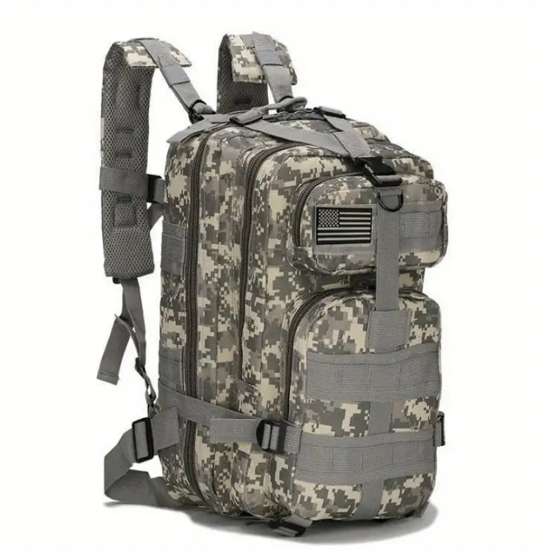 Waterproof Large Capacity Hiking Backpack for Men - Sport Casual Fishing Knapsack for Outdoors Camping