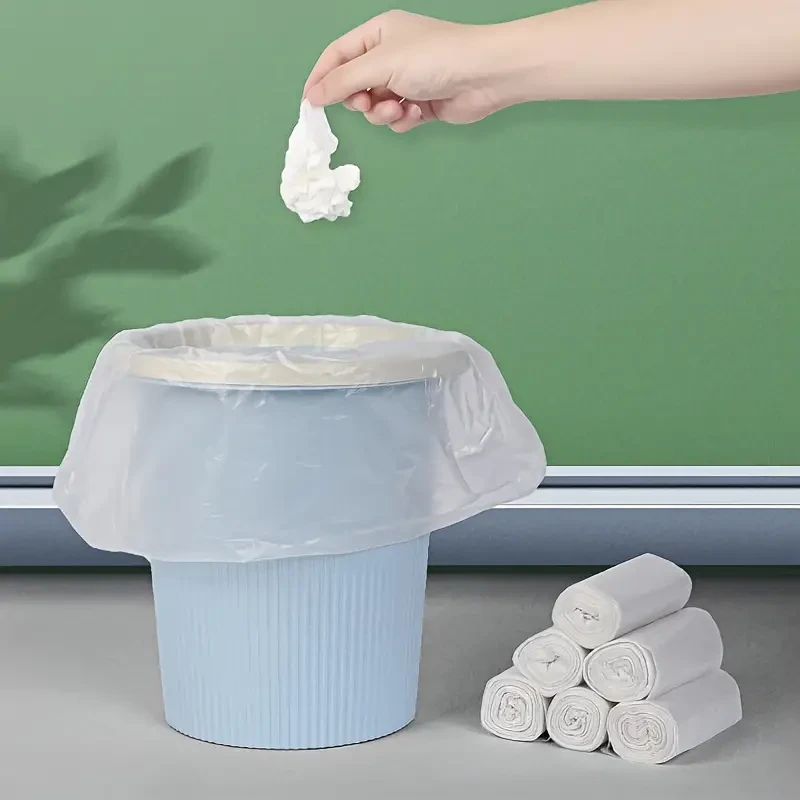 5 Rolls of 100 Count Biodegradable Trash Bags