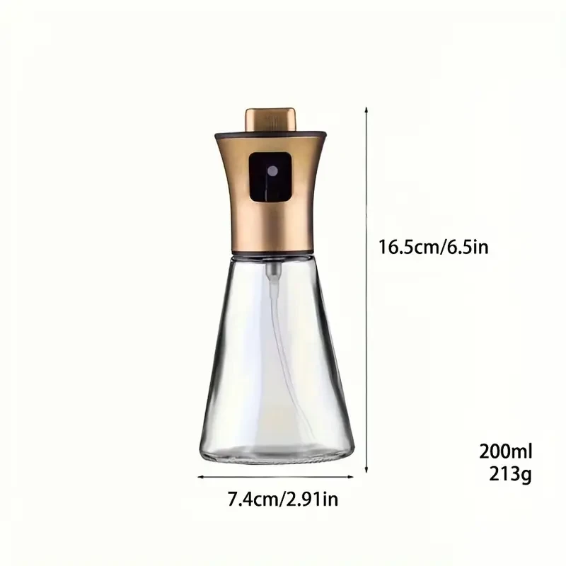 Large Capacity Stainless Steel Glass Olive Oil Sprayer
