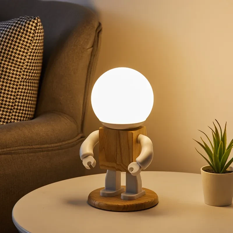Robot Night Light Creative Table Lamp