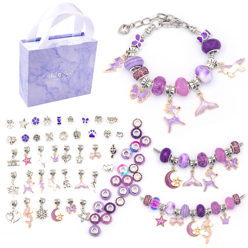 Diy Handmade Jewelry Children's Bracelet Women Exquisite Gift Box Gift Bracelet